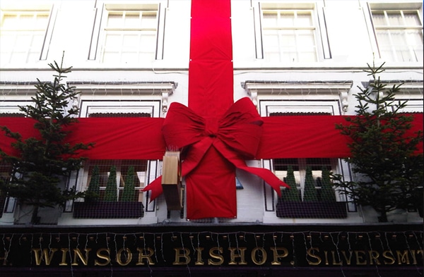 Christmas - Winsor Bishop Building Wrap