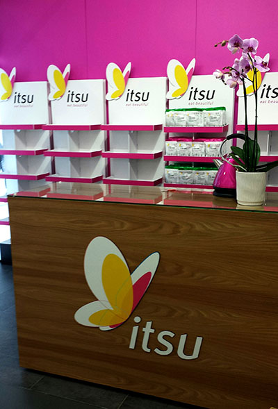 ITSU Sampling Exhibition Stand
